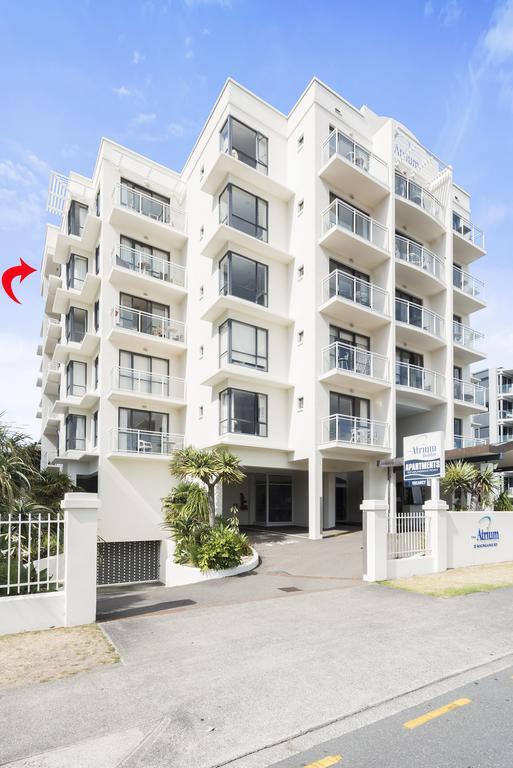 Ocean View Beach Escape - Top Floor Apartments, Mt Maunganui Base Mount Maunganui Kültér fotó